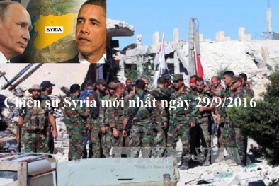 Chiến sự Syria mới nhất hôm nay 29/9/2016: Nga-Mỹ công khai thỏa thuận về Syria?