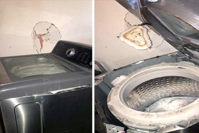 Máy giặt Samsung ‘nổ như bom’ tại Mỹ