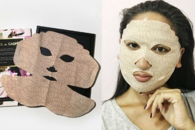 ‘Sốt’ với mặt nạ bằng vải làm đẹp da