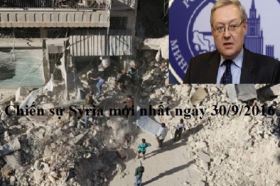 Chiến sự Syria mới nhất hôm nay ngày 30/9/2016: Nga nói Mỹ ‘xúc phạm’ sau phát ngôn về Syria