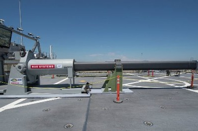 Súng điện từ railgun: Vũ khí đáng sợ trong tương lai của Mỹ 