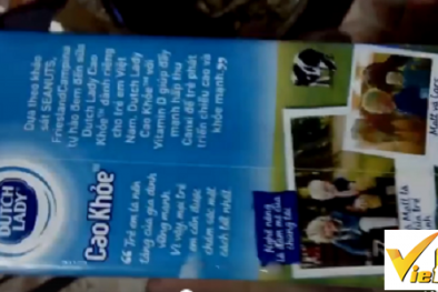 Sữa Dutch Lady thu hồi sữa kém chất lượng tại Lào Cai