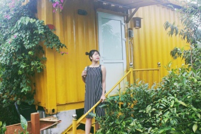 Lên Mộc Châu thử cảm giác ngủ trong container đầy màu sắc