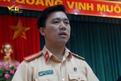 Lãnh đạo CSGT Hà Nội từ chối trả lời việc xử phạt phóng viên Quang Thế