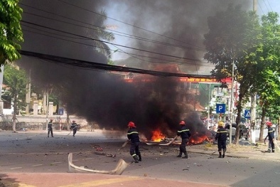 Vụ nổ taxi ở Quảng Ninh: Hé lộ nguyên nhân tự sát