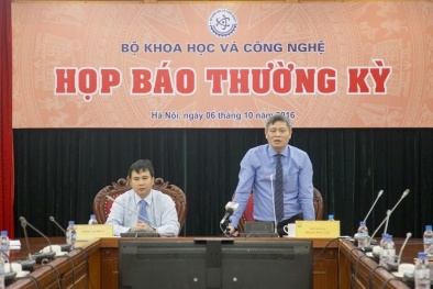 Bộ KH&CN tổ chức họp báo thường kỳ Qúy III năm 2016