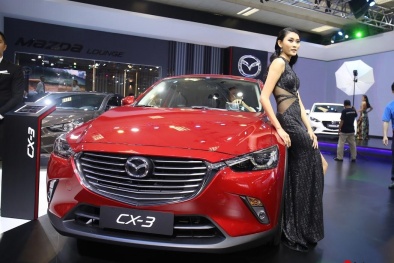 Cận cảnh chiếc Mazda CX-3 đẹp long lanh vừa về Việt Nam