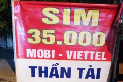 Sim sinh viên kích hoạt sẵn bán tràn lan