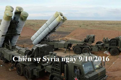 Chiến sự Syria mới nhất ngày 9/10/2016: Nga tăng cường vũ khí ở Syria