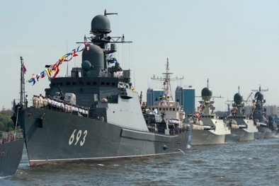 Tàu chiến Nga tàng hình nhờ công nghệ gây nhiễu quang học