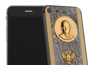 Điện thoại iPhone 7 'phiên bản' Tổng thống nga Putin giá hơn 80 triệu đồng