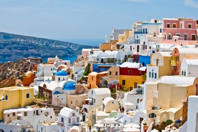 Chu du Hi Lạp và khám phá những ngôi nhà nấm ở Santorini 