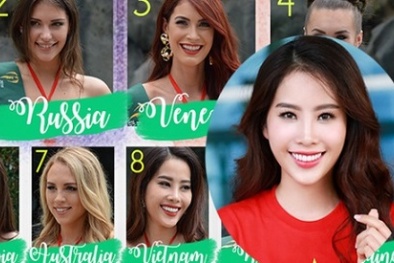 Nam Em được dự đoán vào top 10 Hoa hậu Trái Đất