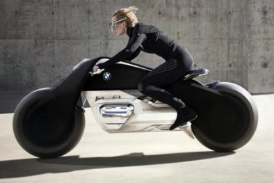 Siêu môtô tự cân bằng đến từ tương lai: Kiểu dáng hầm hố, không bao giờ đổ