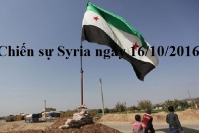 Chiến sự Syria mới nhất ngày 16/10: Nga bác tin sáu binh sĩ thiệt mạng ở Syria