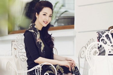 Hoa hậu Giáng My ngồi siêu xe 16 tỷ, dự tiệc ở khách sạn 6 sao