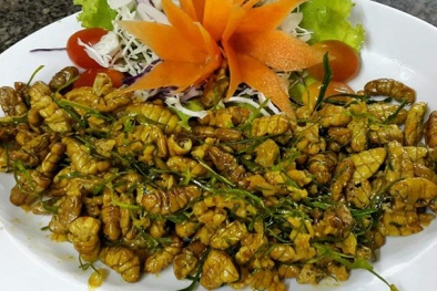 Cách chế biến món ngon từ nhộng tằm