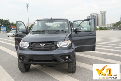 Cận cảnh xe bán tải Nga UAZ Pickup giá rẻ đầu tiên ở Việt Nam