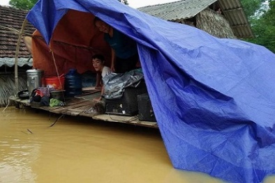 Hà Tĩnh: Mưa lũ khiến hơn 21 ngàn hộ bị ngập, 7 người chết