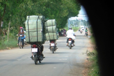 Nhức nhối nạn buôn lậu ‘xe máy chạy thành đoàn’ ở Long An