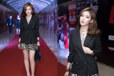 Milan Phạm diện vest sành điệu xuất hiện lẻ bóng trong sự kiện 