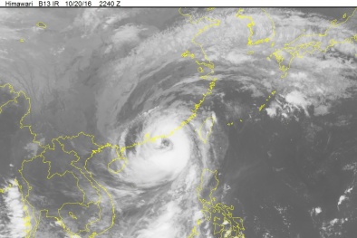 Bão số 8 Hải Mã đổi hướng, suy yếu thành áp thấp nhiệt đới