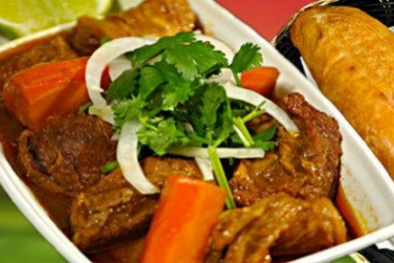 Món bò kho chuẩn vị Nam Bộ cho ngày se lạnh