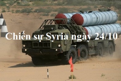Chiến sự Syria mới nhất hôm nay ngày 24/10: Nga phái đội tàu mạnh nhất tới Syria