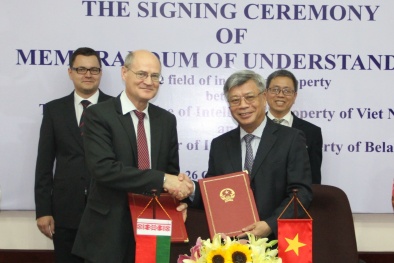 Việt Nam - Belarus đẩy mạnh hợp tác trong lĩnh vực sở hữu trí tuệ