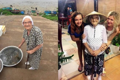 'Phục sát đất' bà cụ người Nga du lịch Việt Nam một mình ở tuổi 89