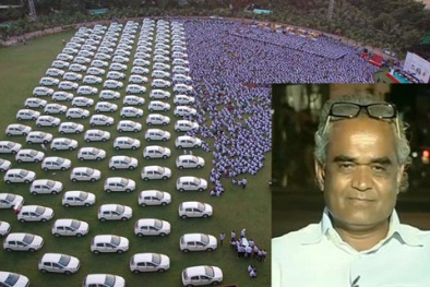 Ông chủ tặng nhân viên hơn 1000 xe hơi, 400 căn hộ giàu có cỡ nào?
