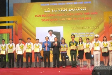Tuyên dương 45 cán bộ, công chức, viên chức trẻ giỏi 2016