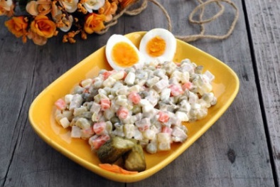 Cách làm món salad Nga truyền thống chuẩn vị tại nhà 