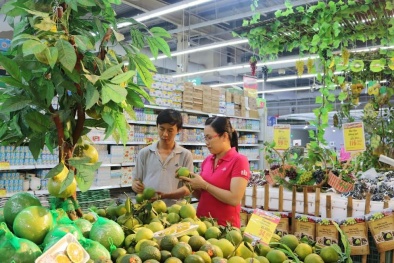 Rau xanh tăng giá, người tiêu dùng đổ xô tới siêu thị mua tích trữ