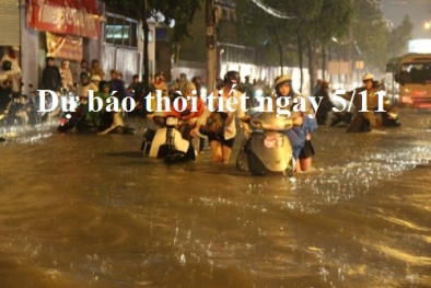 Tin tức dự báo thời tiết mới nhất hôm nay ngày 5/11