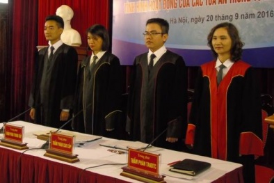 Thẩm phán tòa án nhân dân các cấp sẽ có bộ trang phục mới?