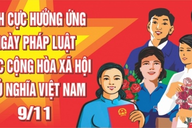 Hưởng ứng Ngày Pháp luật Việt Nam năm 2016