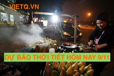 Dự báo thời tiết đêm nay và 9/11: Tin gió mùa đông bắc mới nhất