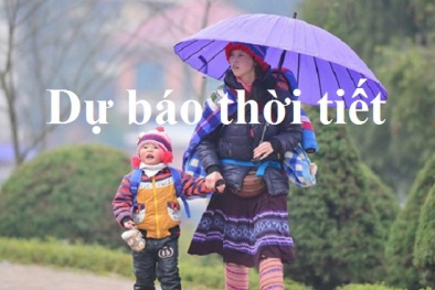 Dự báo thời tiết ngày 8/11/2016: Không khí lạnh ảnh hưởng sâu vào Bắc Bộ