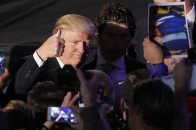 Chứng khoán châu Âu lao dốc sau ông Trump được bầu là Tổng thống Mỹ