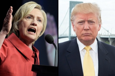 Clip: Con trai Donald Trump dắt cả gia đình đến điểm bầu cử tổng thống Mỹ để bỏ phiếu cho bố