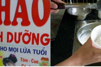 Cháo dinh dưỡng có thực sự an toàn, bổ dưỡng?