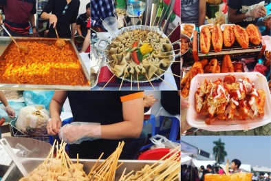 Hàng nghìn người đổ về Lễ hội Văn hóa và Ẩm thực Việt - Hàn ngày cuối