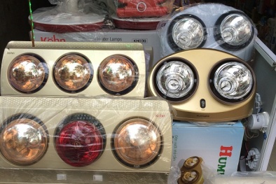 Thị trường đèn sưởi nhà tắm: Nhiều hãng, chọn loại nào?