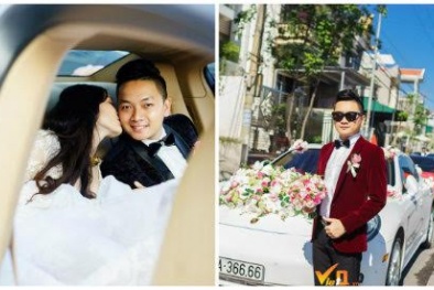 'Choáng ngợp' dàn siêu xe hơn 50 tỷ trong đám cưới của đại gia Quảng Ninh