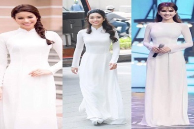 Sao Việt nào mặc áo dài trắng đẹp nhất? 