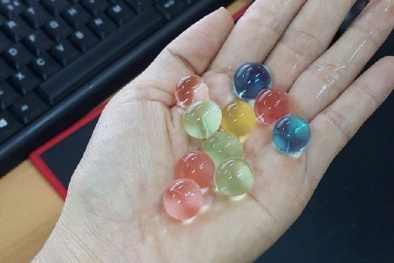 Cảnh báo nguy hiểm với đồ chơi hạt nhựa nở Trung Quốc