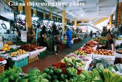 Giá cả thị trường thực phẩm Hà Nội ngày 22/11 cho các bà nội trợ