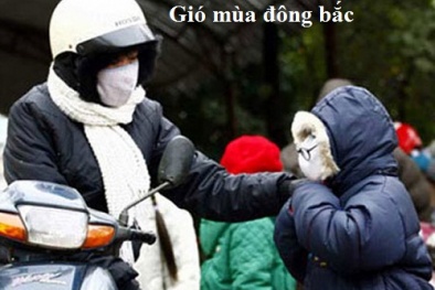 Chiều nay, Bắc Bộ đón gió mùa Đông Bắc nhiệt độ giảm xuống 16 độ