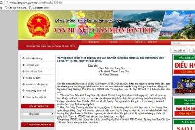 Lạng Sơn chấn chỉnh hành vi tiếp tay cho buôn lậu qua đường bưu điện